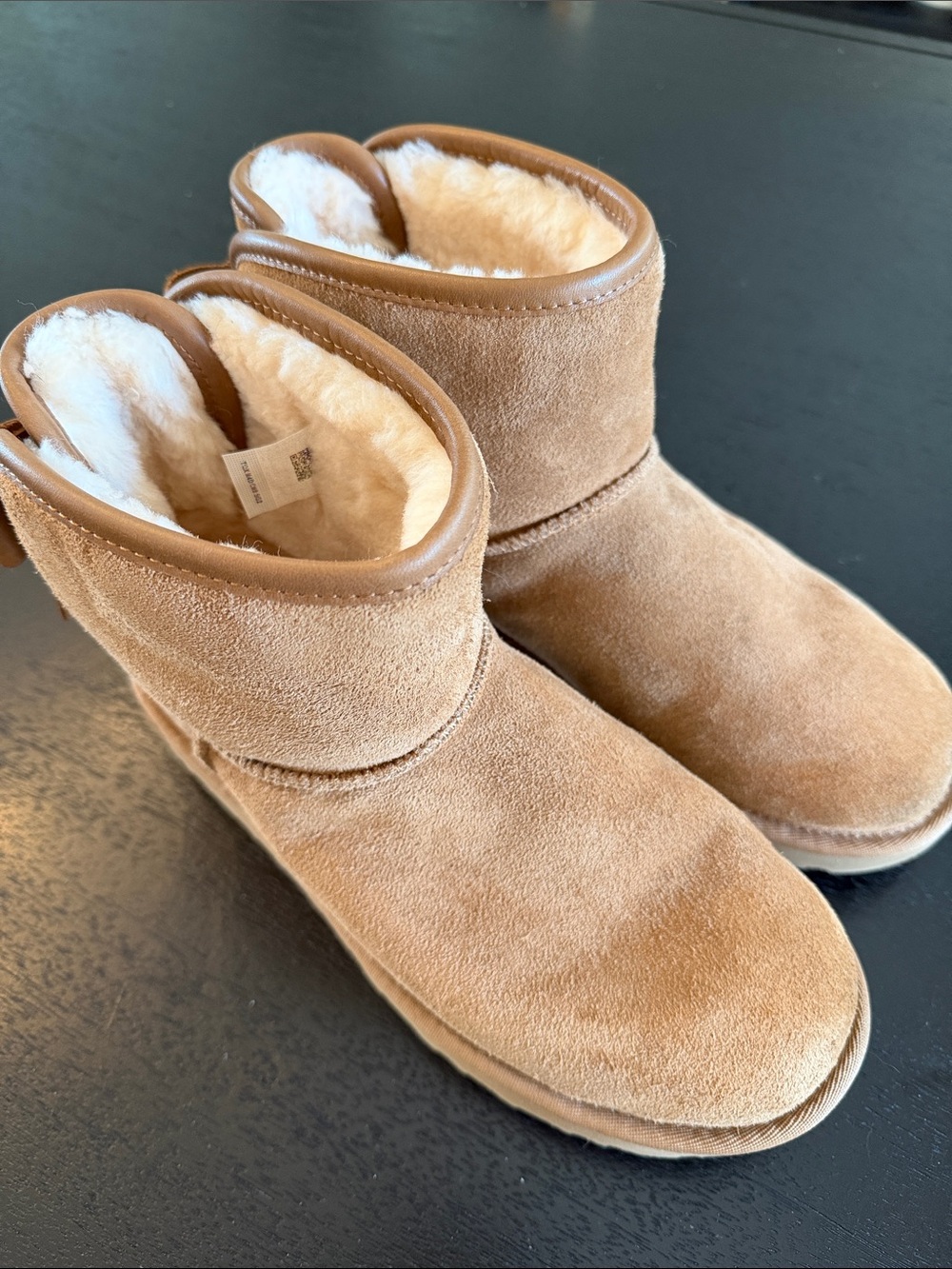 Ugg Boots with Leather Bows